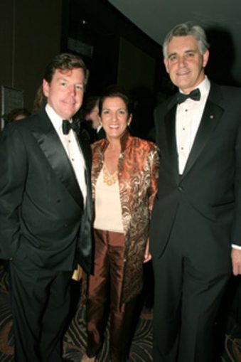 Tom Quick, Jodi Morrison and Dr. Bruce Stillman