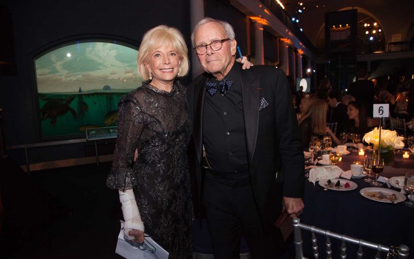 Lesley Stahl and Tom Brokaw