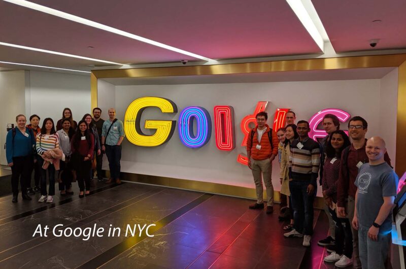 Google Visit 2019 BEC BEC Google visit NYC 2019