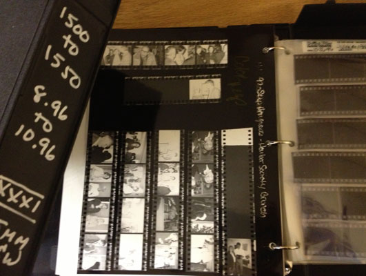photo of Contact Sheet Storage