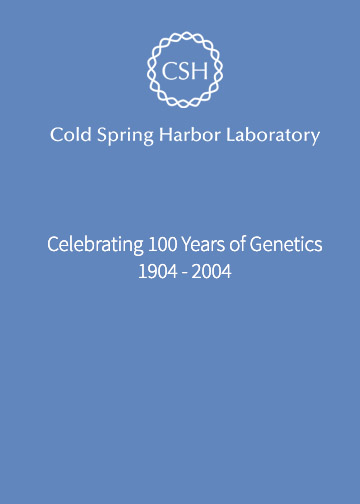 image of 100 Years of Genetics banner