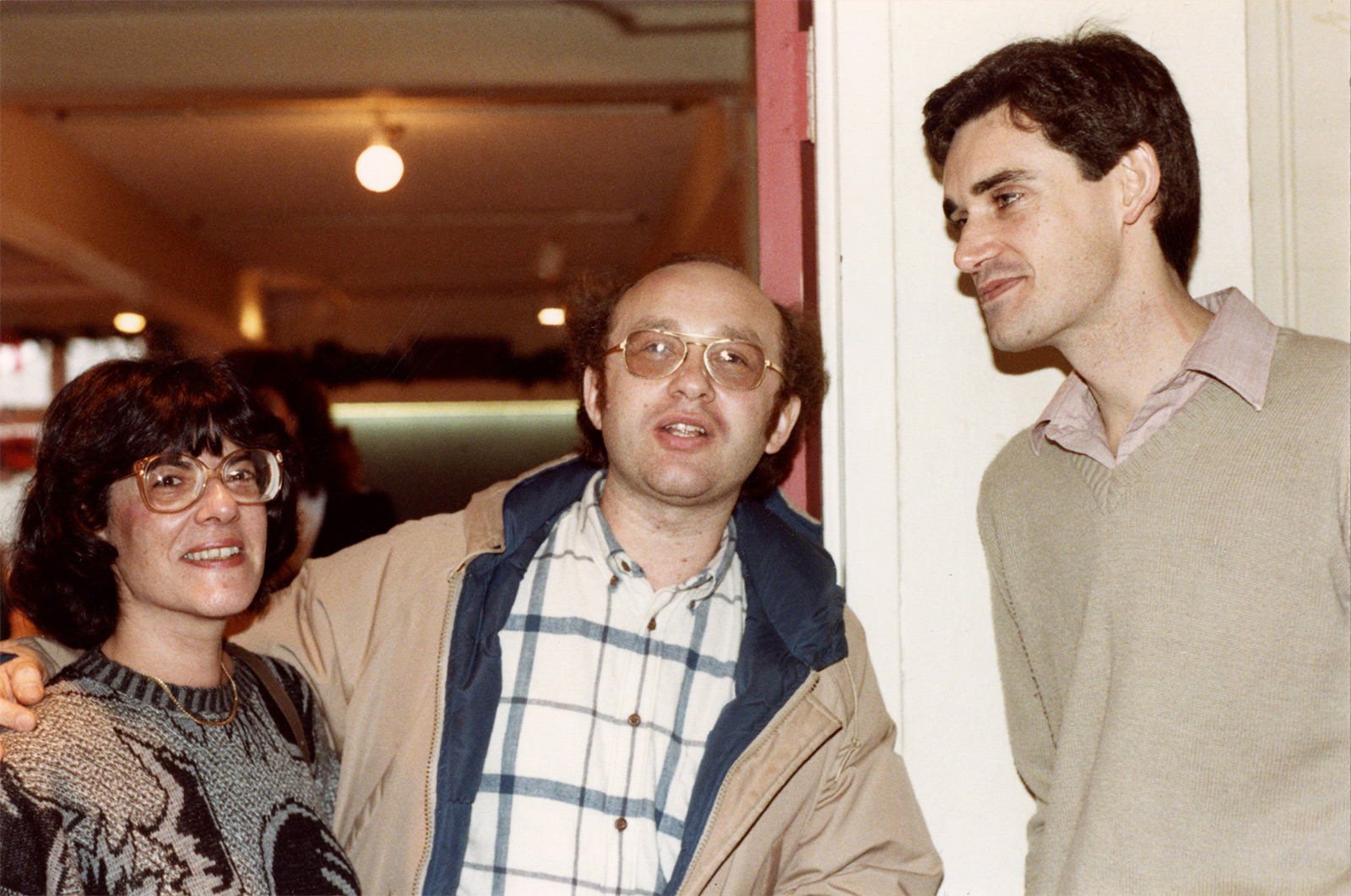 photo of Terri Grodzicker, Yasha Gluzman, and Bruce Stillman 1984