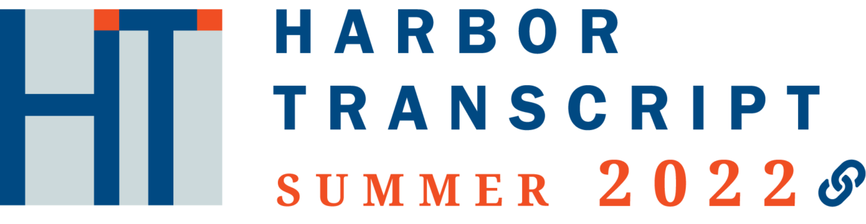 image of the Harbor Transcript Magazine logo Summer 2022 edition