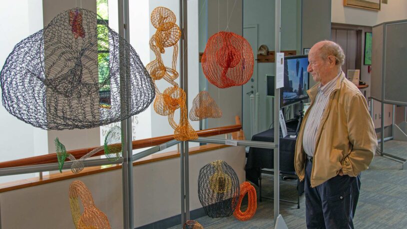 photo of Wally Gilbert Science Art Festival