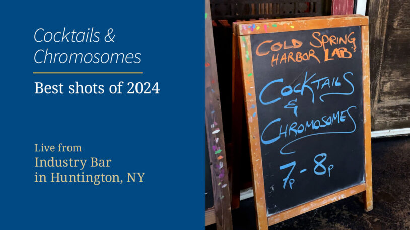 image of the Cocktails and Chromosomes video title shot