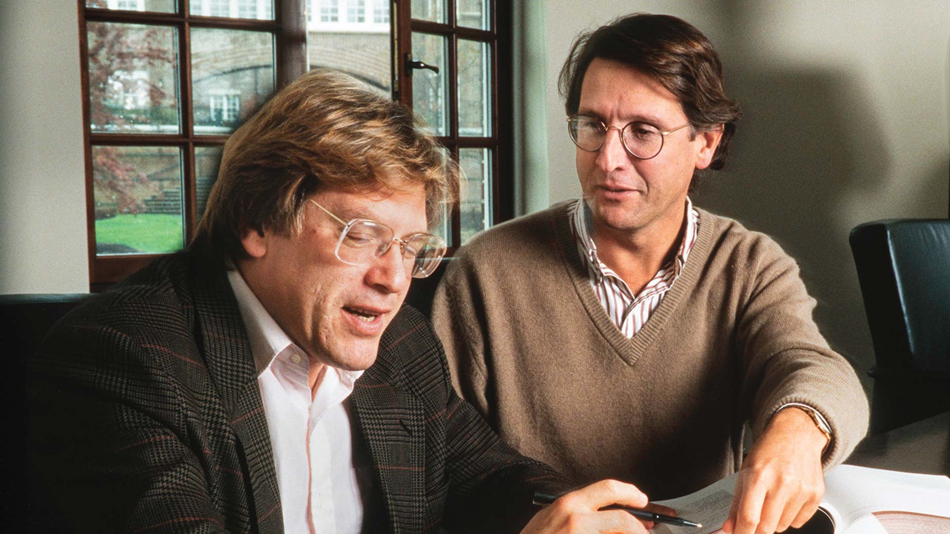 photo of Charles Sherr and David Beach