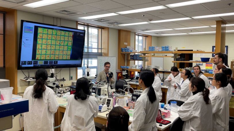 photo of Borniger neuroscience course