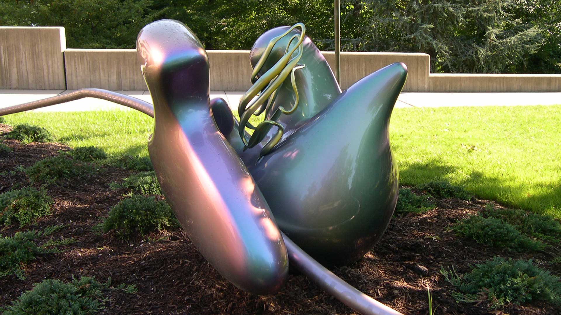 image of the ribosomes from the Waltz of the Polypeptides sculpture
