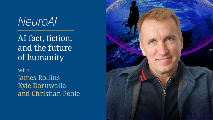 Image of James Rollins NeuroAI event video