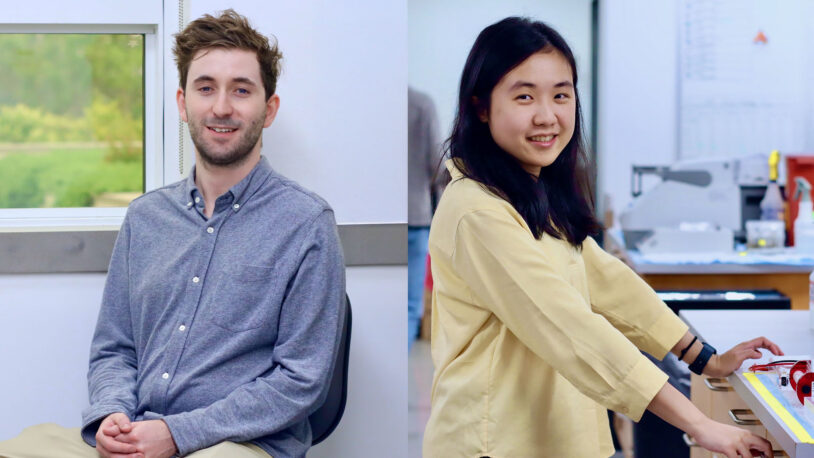 Image of Sam Kleeman and Alice Wang